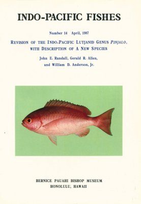 Revision of the Indo-Pacific Lutjanid Genus Pinjalo, with Description of a New Species