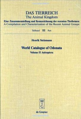 World Catalogue of Odonata, Volume II: Anisoptera