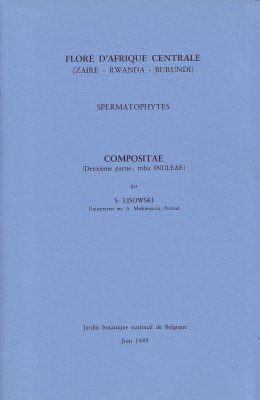 Flore d'Afrique Centrale: Spermatophytes, Compositae (Part 2)