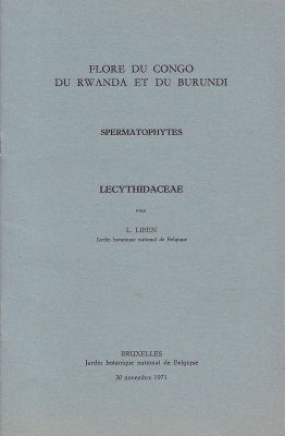 Flore d'Afrique Centrale: Spermatophytes, Lecythidaceae