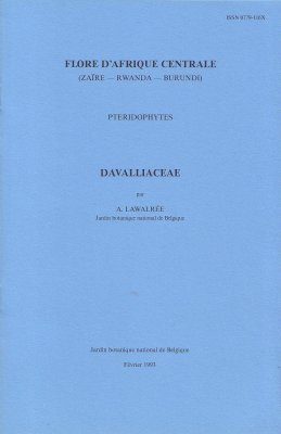 Flore d'Afrique Centrale: Ptéridophytes, Davalliaceae