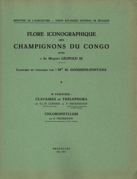 Flore Iconographique des Champignons du Congo, Fasc. 16: Clavaires et Thelephora, Chlorophyllum