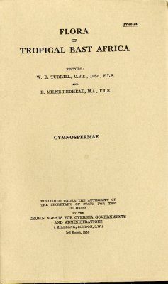 Flora of Tropical East Africa: Gymnospermae