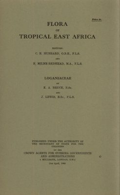 Flora of Tropical East Africa: Loganiaceae