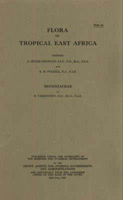 Flora of Tropical East Africa: Montiniaceae