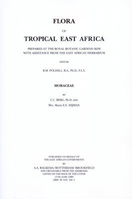 Flora of Tropical East Africa: Moraceae
