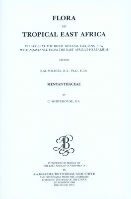 Flora of Tropical East Africa: Menyanthaceae