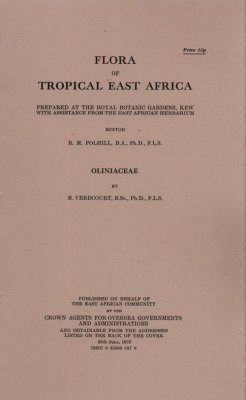 Flora of Tropical East Africa: Oliniaceae