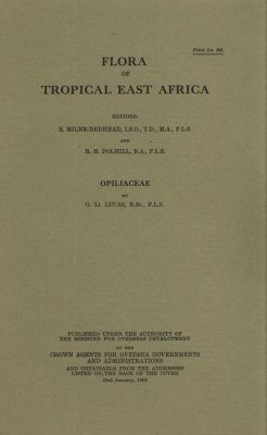 Flora of Tropical East Africa: Opiliaceae