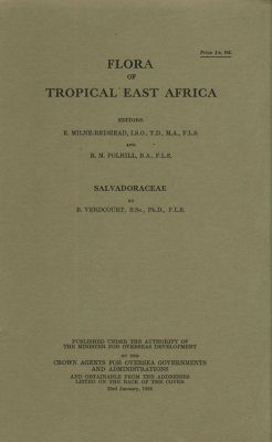 Flora of Tropical East Africa: Salvadoraceae