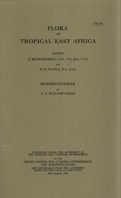 Flora of Tropical East Africa: Sonneratiaceae
