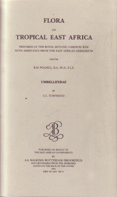 Flora of Tropical East Africa: Umbelliferae