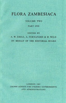 Flora Zambesiaca, Volume 2, Part 1: Tiliaceae - Icacinaceae