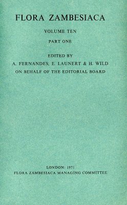 Flora Zambesiaca, Volume 10, Part 1: Gramineae
