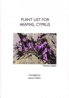 Plant List for Akamas, Cyprus