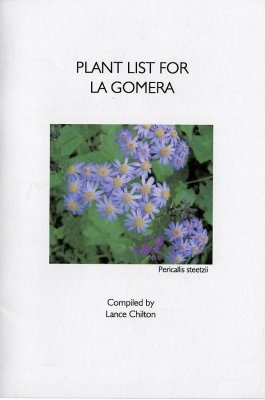 Plant List for La Gomera