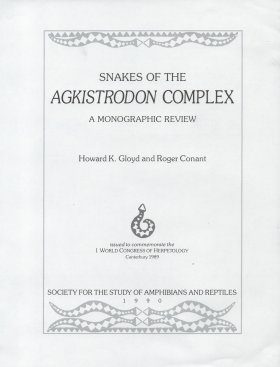 Snakes of the Agkistrodon Complex