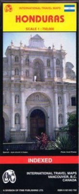 Honduras: ITMB Travel Map