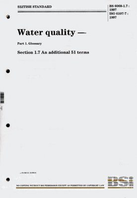 BS 6068: Part 1: Section 1.7