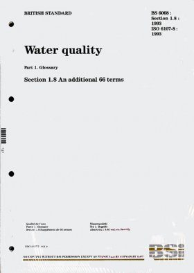 BS 6068: Part 1: Section 1.8