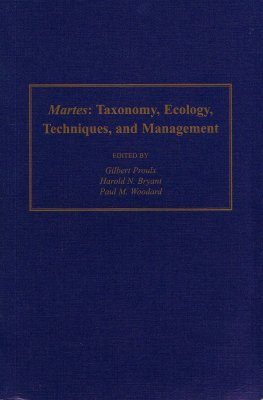Martes: Taxonomy, Ecology, Techniques and Management