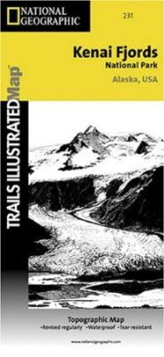 Alaska: Map for Kenai Fjords National Park