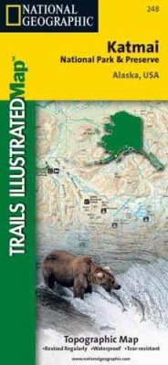 Alaska: Map for Katmai National Park and Preserve