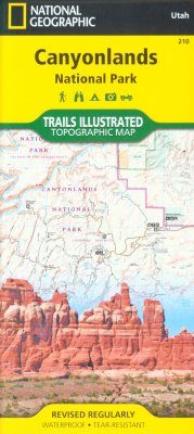 Utah: Map for Canyonlands National Park