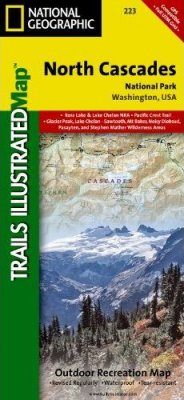 Washington State: Map for North Cascades National Park