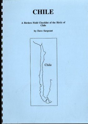 A Birders Field Checklist of the Birds of Chile