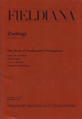 The Birds of Southeastern Madagascar