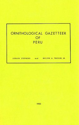 Ornithological Gazetteer of Venezuela