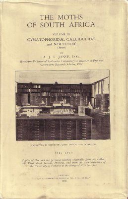 The Moths of South Africa, Volume 3 (1937-39): Cymatophoridae, Callidulidae and Noctuidae (Partim)