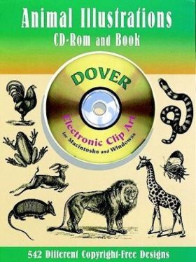 Animal Illustrations CD-ROM and Book