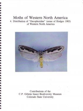 Moths of Western North America, Volume 4: Distribution of "Oecophoridae" (sense of Hodges 1983) of Western North America