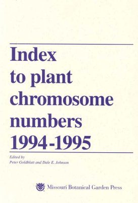 Index to Plant Chromosome Numbers, 1994-1995