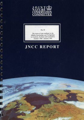 The Status of Rare Molluscs in the Families Succineidae and Vertiginidae in Cumbria, Durham and Lancashire, October 1990-January 1991