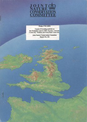 Counts of Breeding Seabirds on the Grampian Coast in 1992: Dunottar- Catterline, Cruden Bay-Boddam, and Troup Head/Lions Head