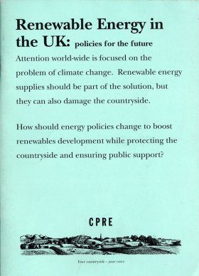 Renewable Energy in the UK: Policies for the Future