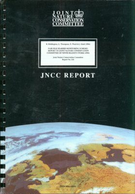 Fair Isle Seabird Monitoring Scheme: Report to Joint Nature Conservation Committee of Ninth Season's Work (1994)