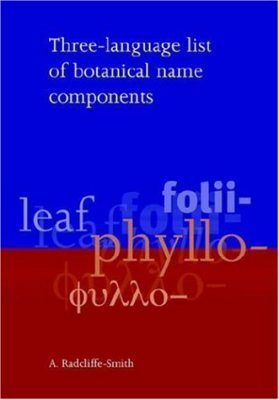Three-Language List of Botanical Name Components