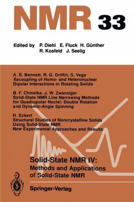 Solid-State NMR IV