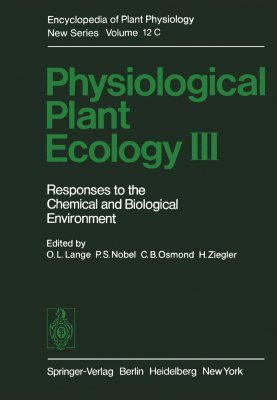 Responses to the Chemical and Biological Environment