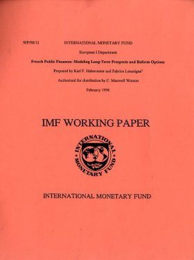 French Public Finances: Modeling Long-Term Prospects & Reform Options