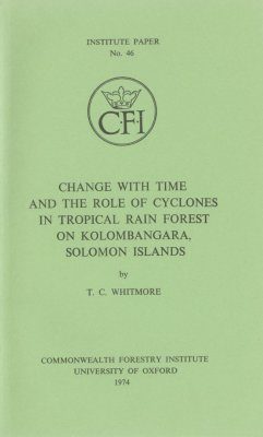 Change with Time & the Role of Cyclones in the Solomon Islands' Forests