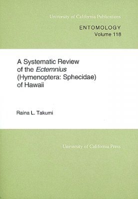 A Systematic Review of the Ectemnius (Hymenoptera: Sphecidae) of Hawaii