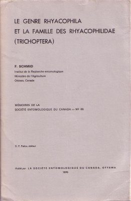 Le Genre Rhyacophila et la Famille des Rhyacophilidae (Trichoptera)