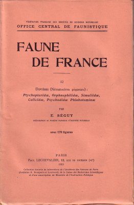 Faune de France, Volume 12: Diptères Nématocères Piqueurs