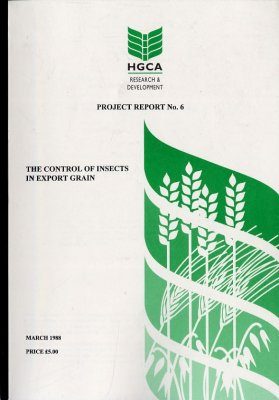 The Control of Insects in Export Grain