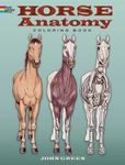 Horse Anatomy Coloring Book